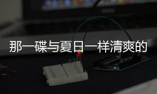 那一夏日碟与的小一样凉拌菜藕片酸辣清爽